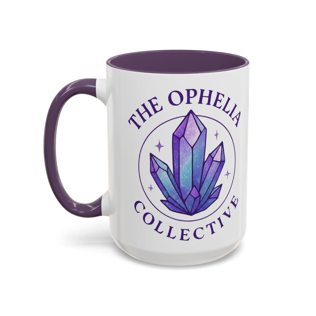 The Ophelia Collective Official Crystal Coffee Mug – 15oz