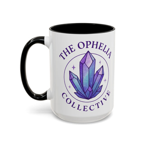 The Ophelia Collective Official Crystal Coffee Mug – 15oz