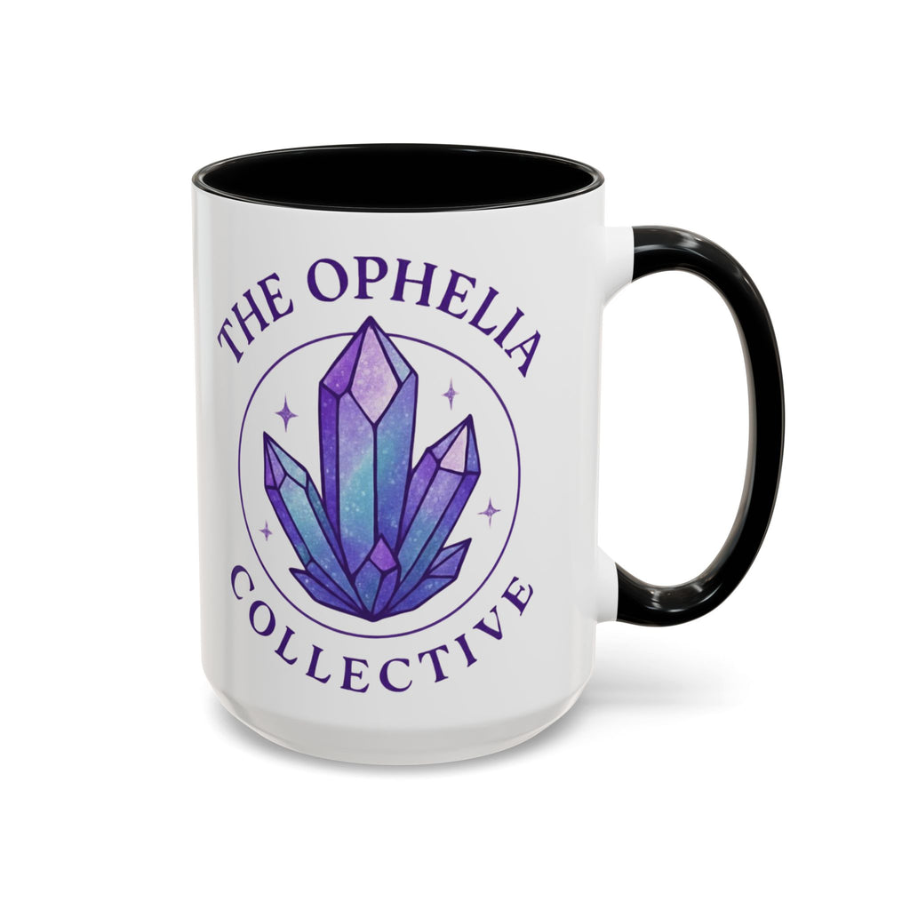 The Ophelia Collective Official Crystal Coffee Mug – 15oz